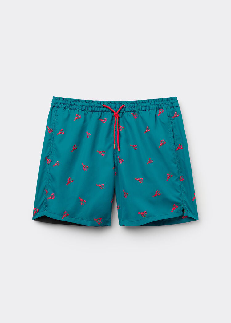 Men’s patterned swimming trunks formentera