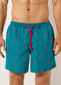 Men’s patterned swimming trunks formentera