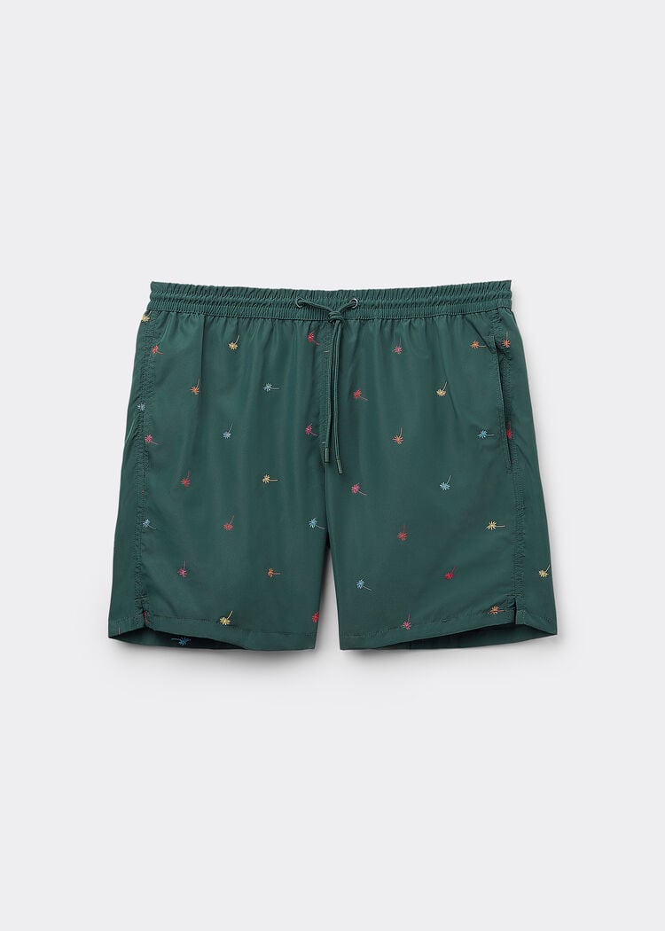 Men’s patterned swimming trunks formentera