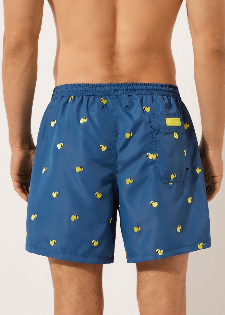 Men’s patterned swimming trunks formentera