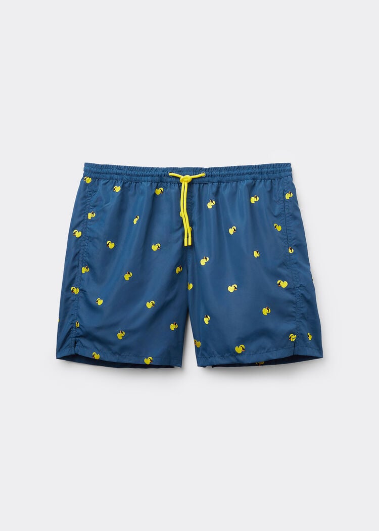 Men’s patterned swimming trunks formentera