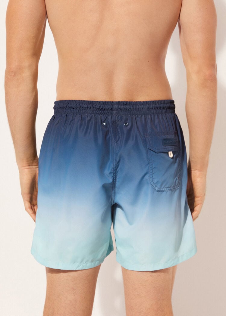 Men’s patterned swimming trunks formentera