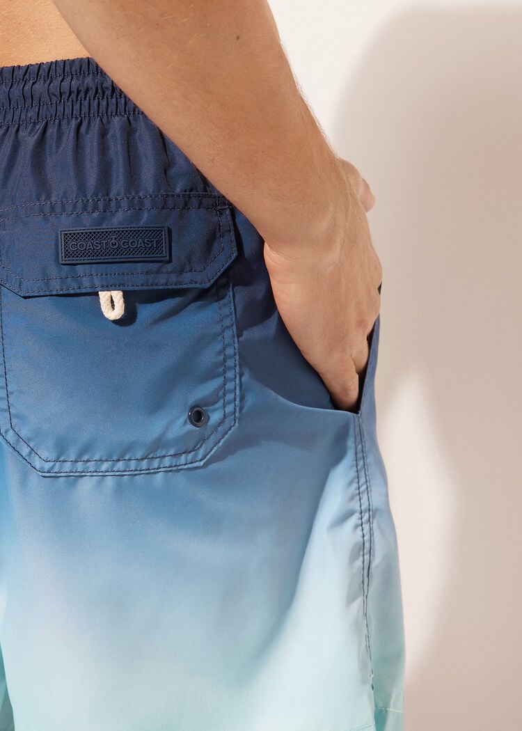 Men’s patterned swimming trunks formentera