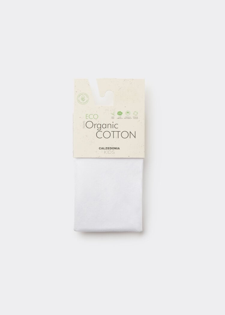 Girls’ eco cotton tights