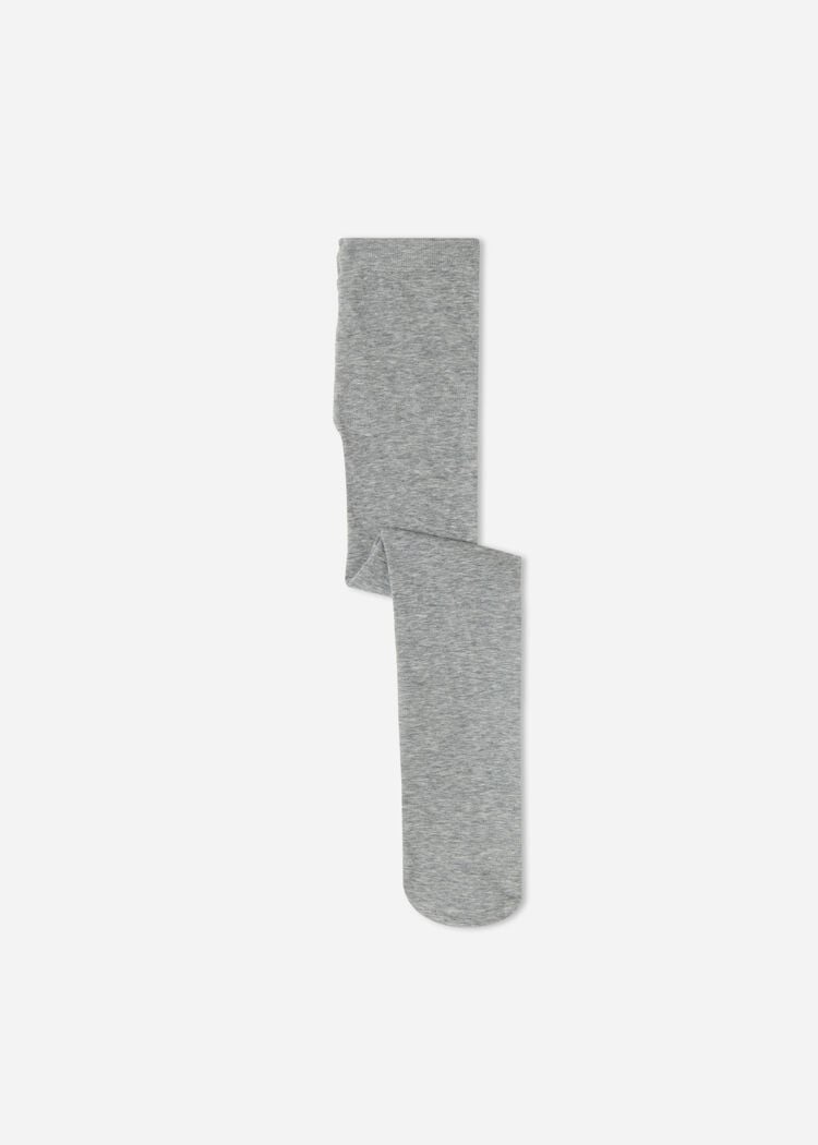 Girls’ eco cotton tights