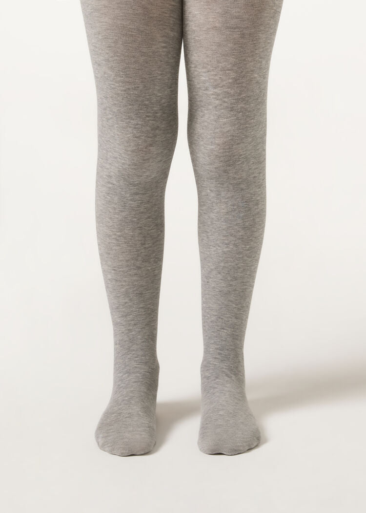 Girls’ eco cotton tights