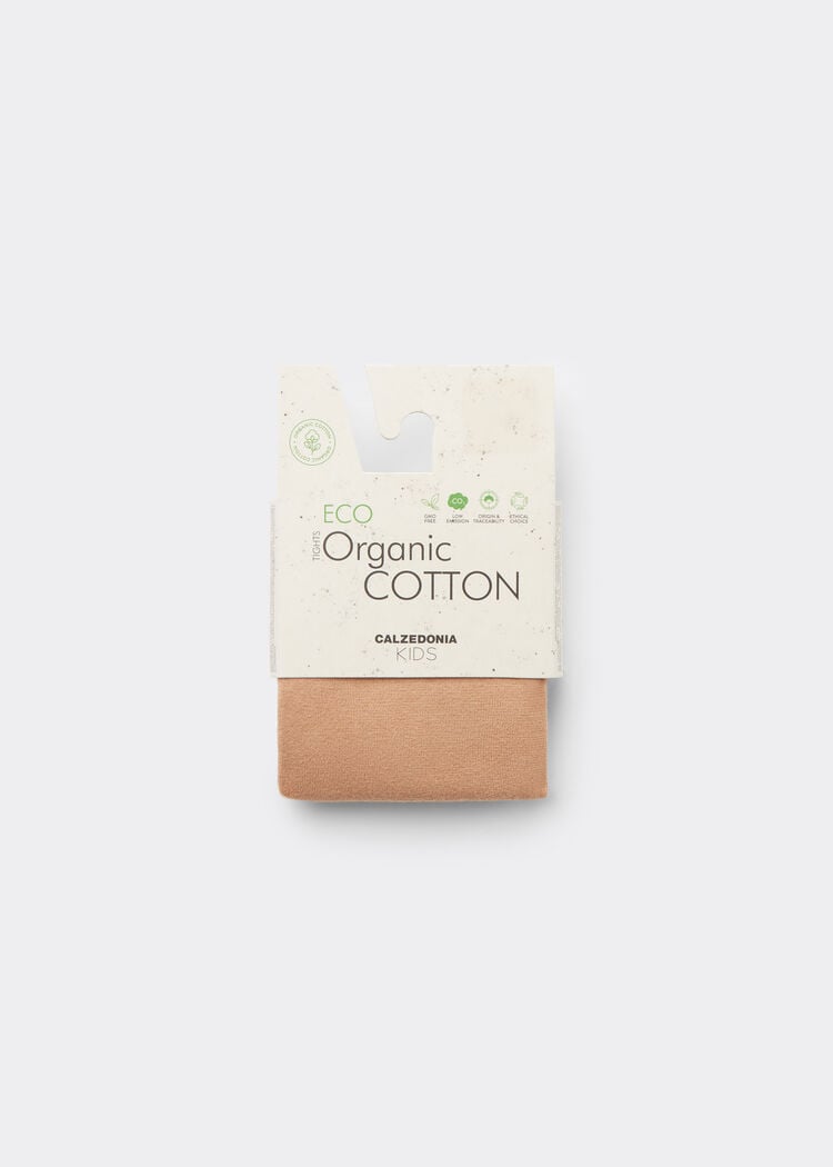 Girls’ eco cotton tights
