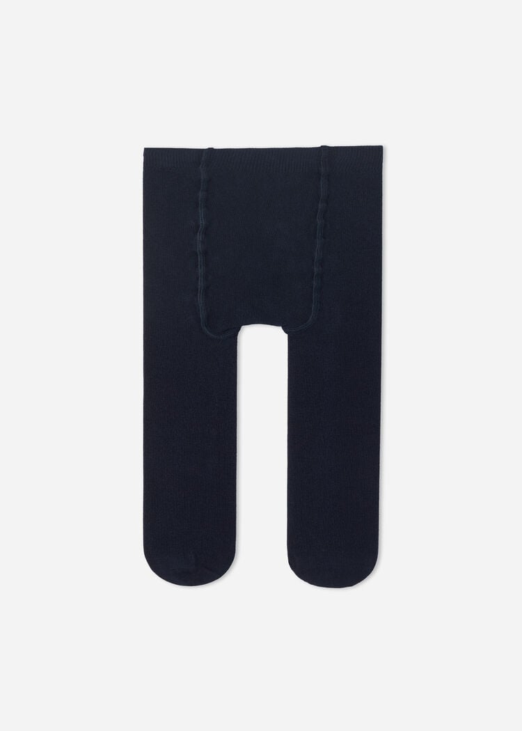 Baby eco cotton tights