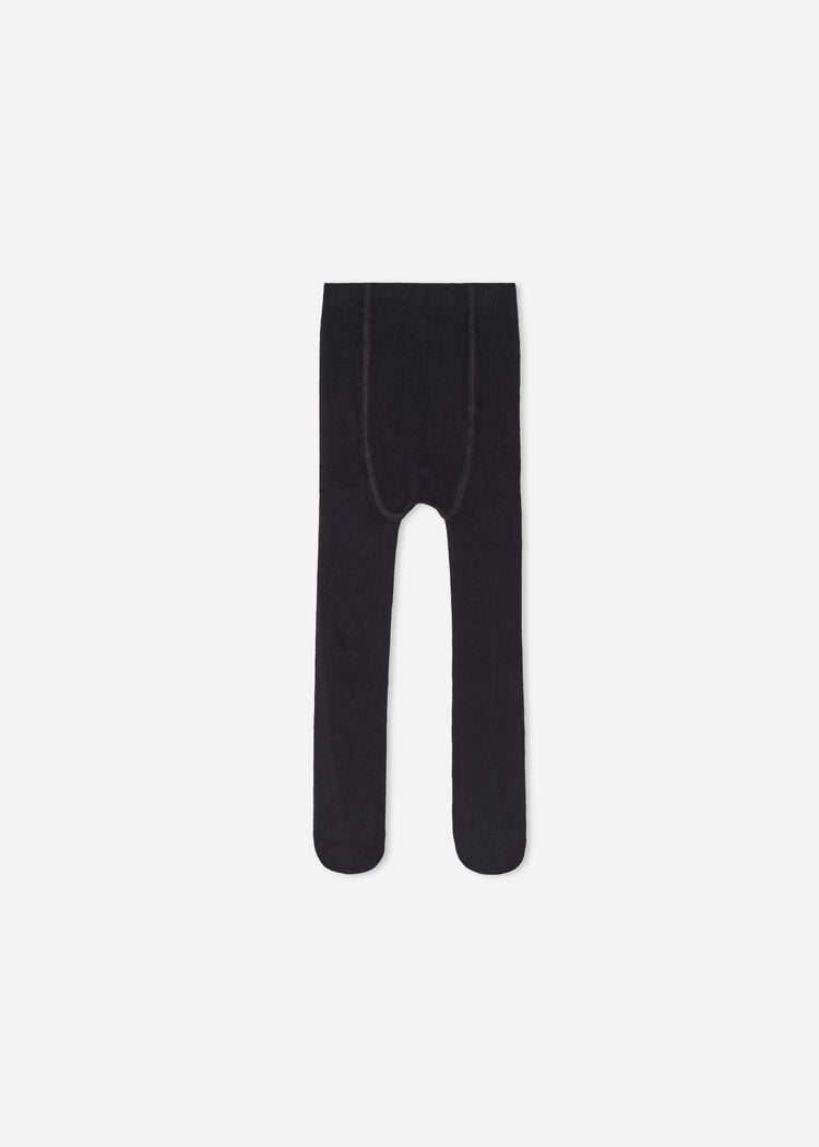 Baby eco cotton tights
