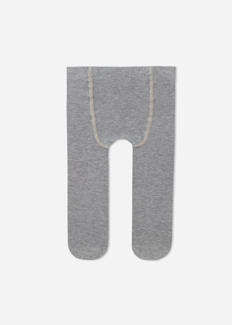 Baby eco cotton tights