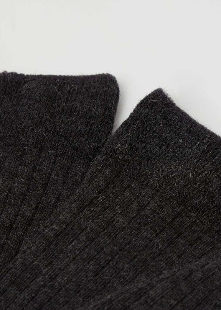 Cashmere blend short socks