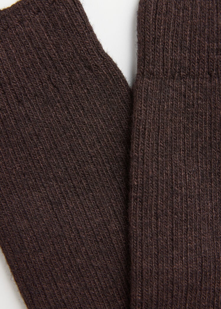 Wool and cashmere socks