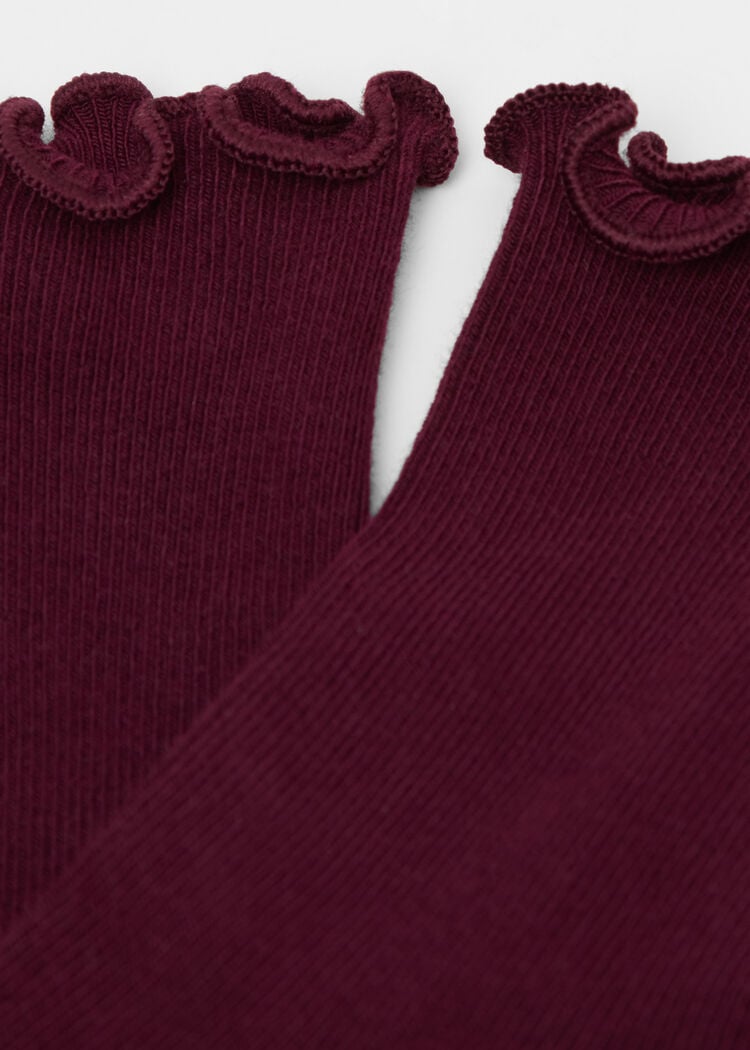 Ribbed socks