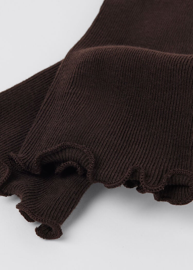 Ribbed socks