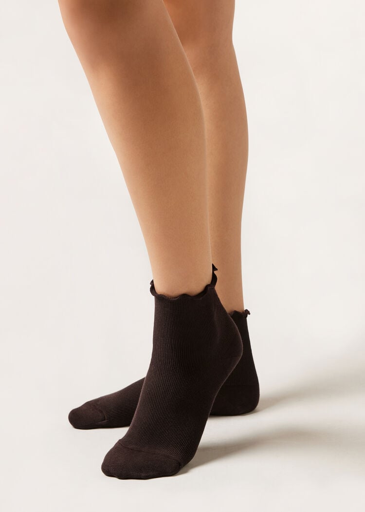 Ribbed socks