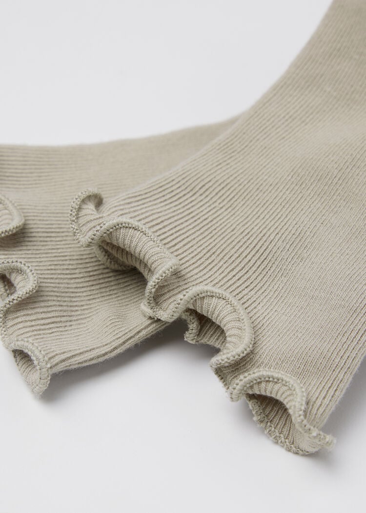 Ribbed socks
