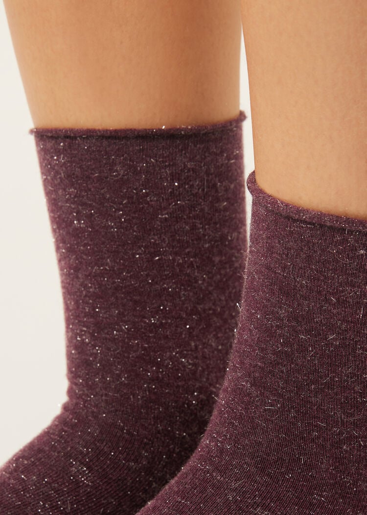 Comfort socks with cashmere