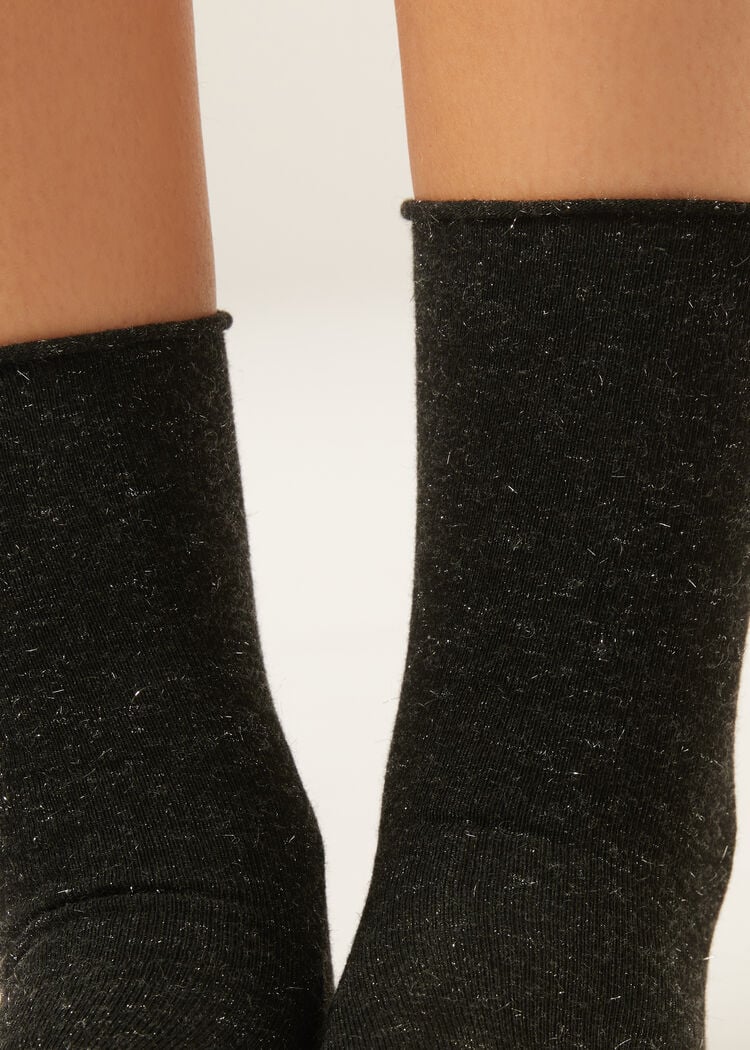 Comfort socks with cashmere
