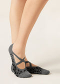 Crisscross pilates non-slip socks
