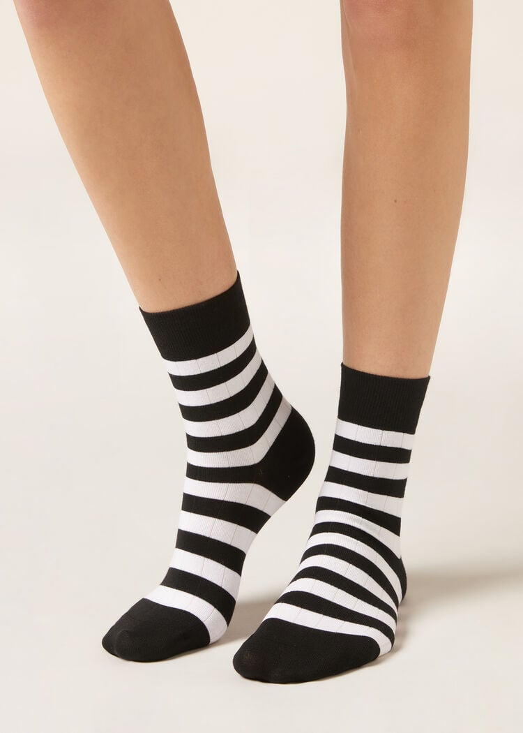Striped socks