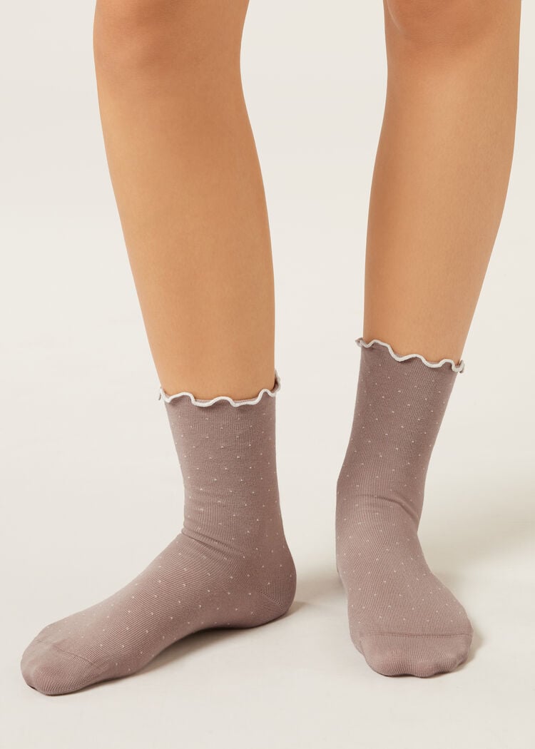 Micro dot socks