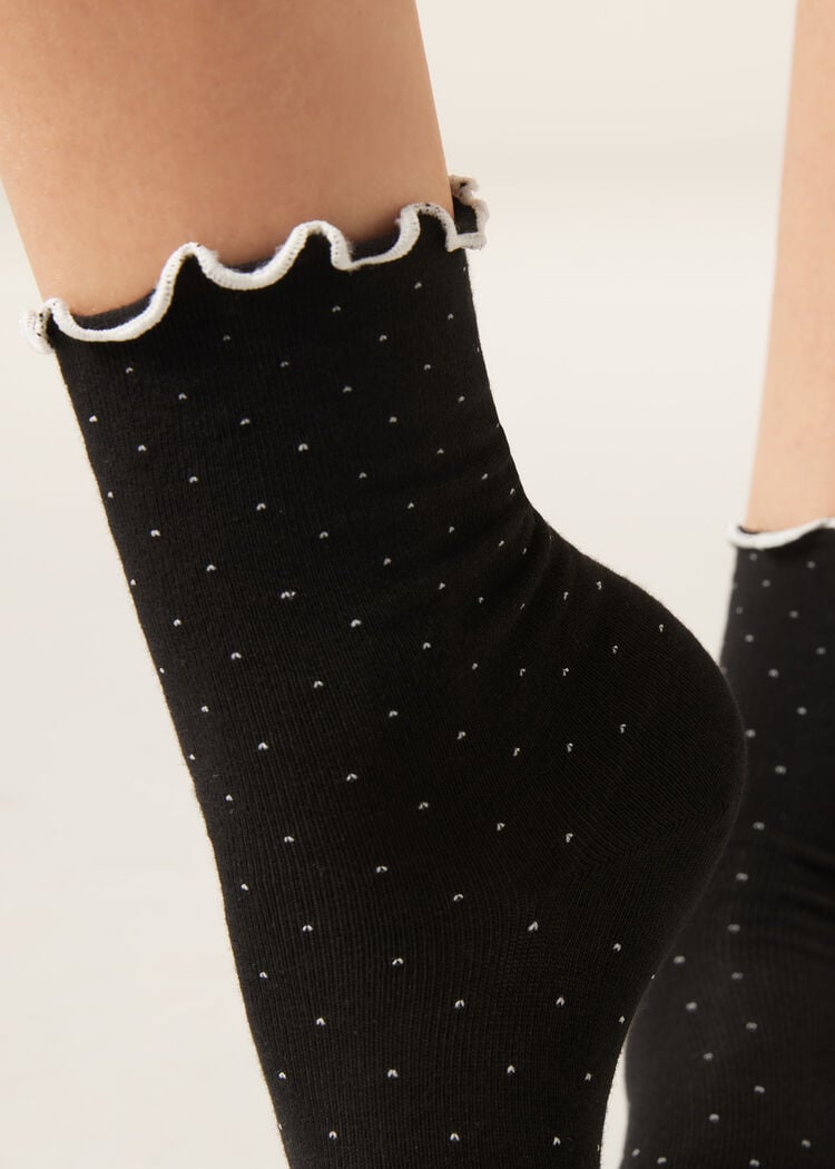 Micro dot socks
