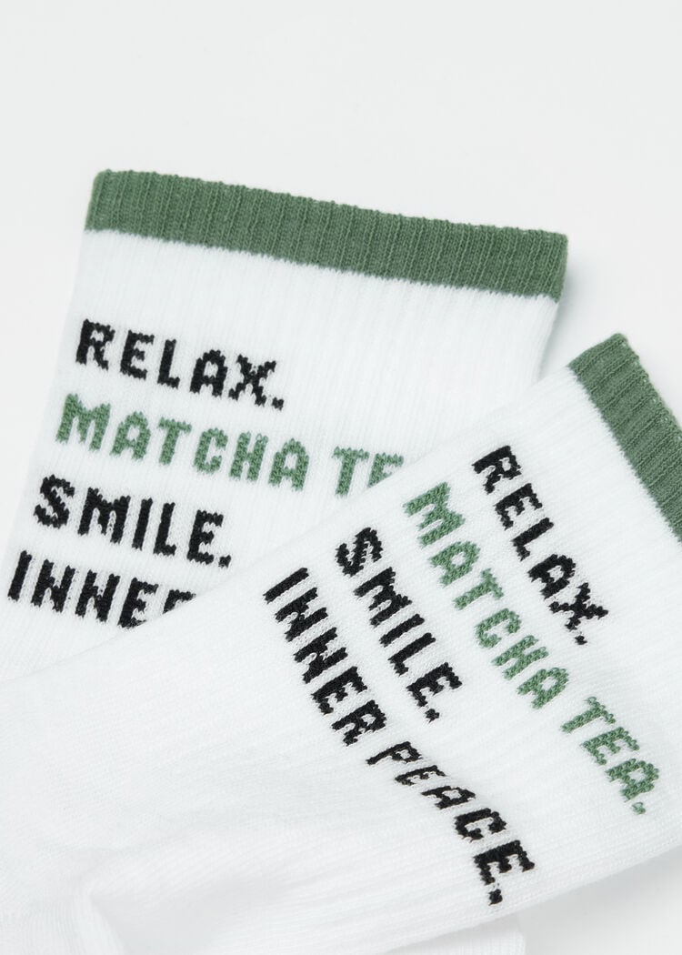 Wellness message socks