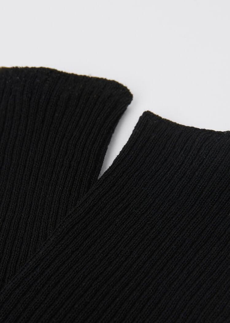 Ribbed socks