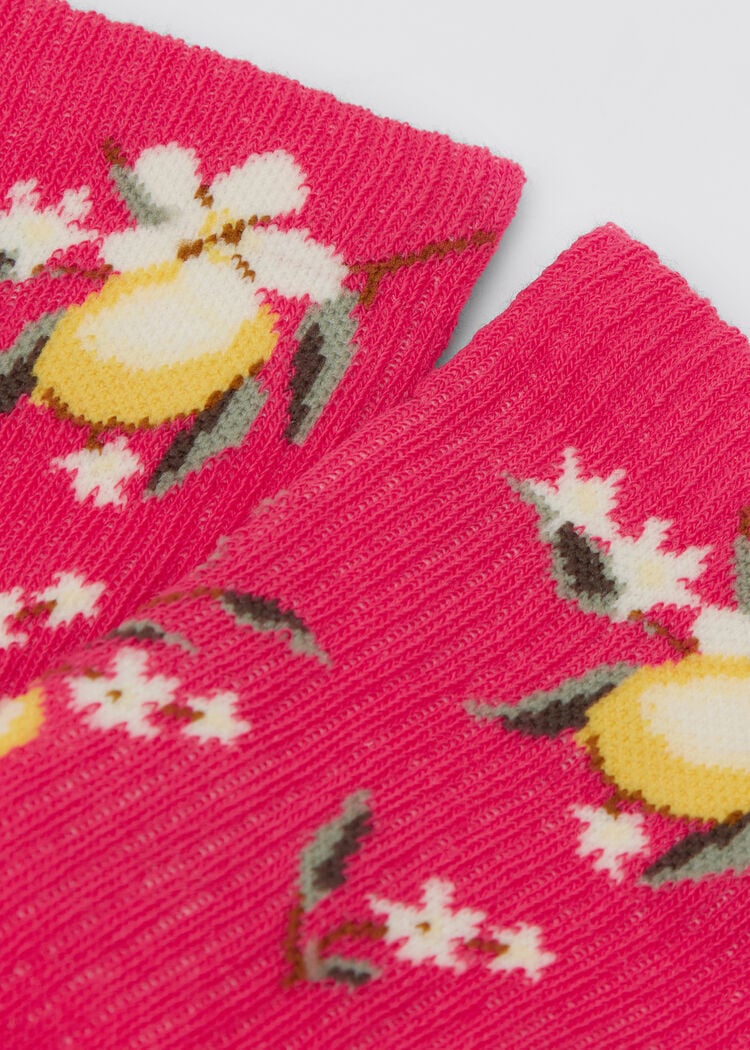 Food-patterned socks