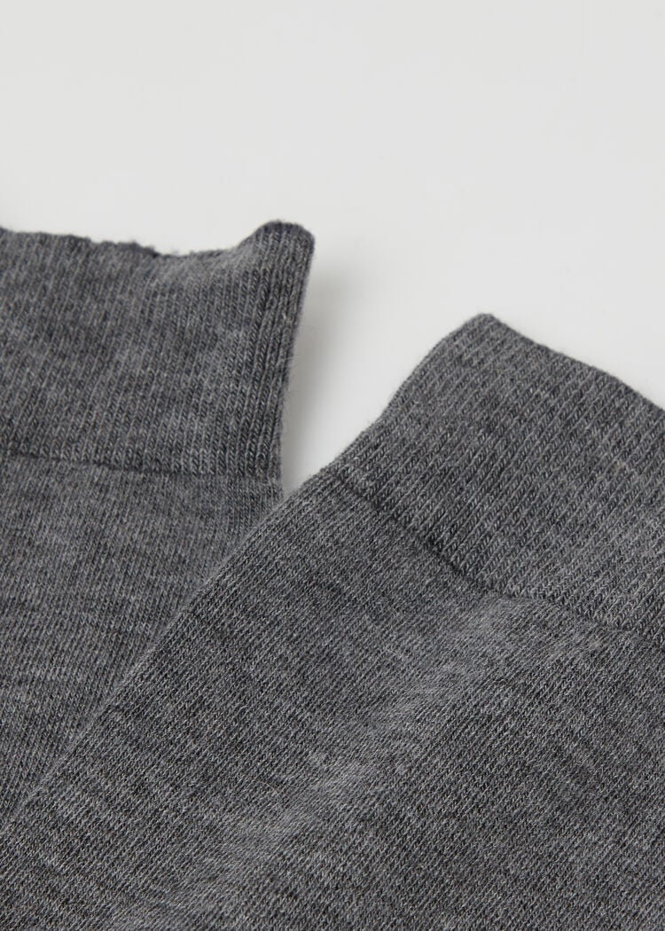 Long socks with cashmere