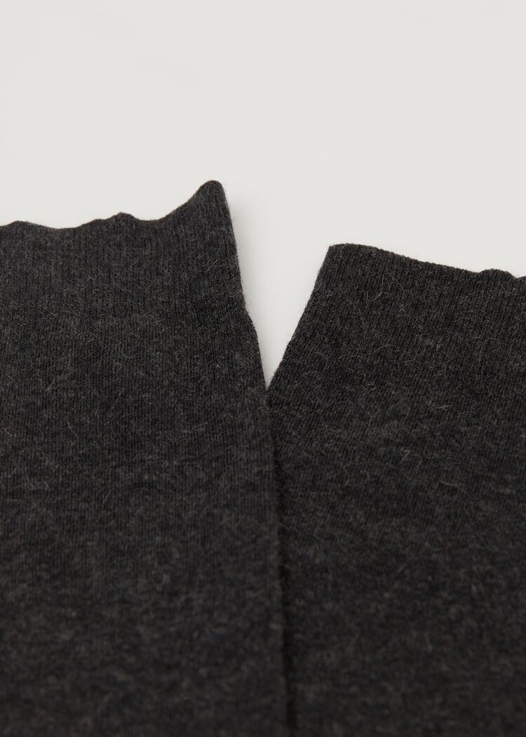Long socks with cashmere