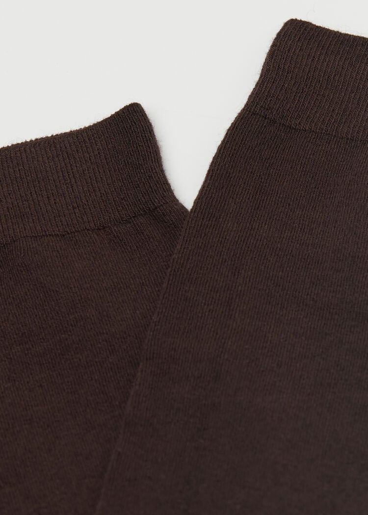 Long socks with cashmere