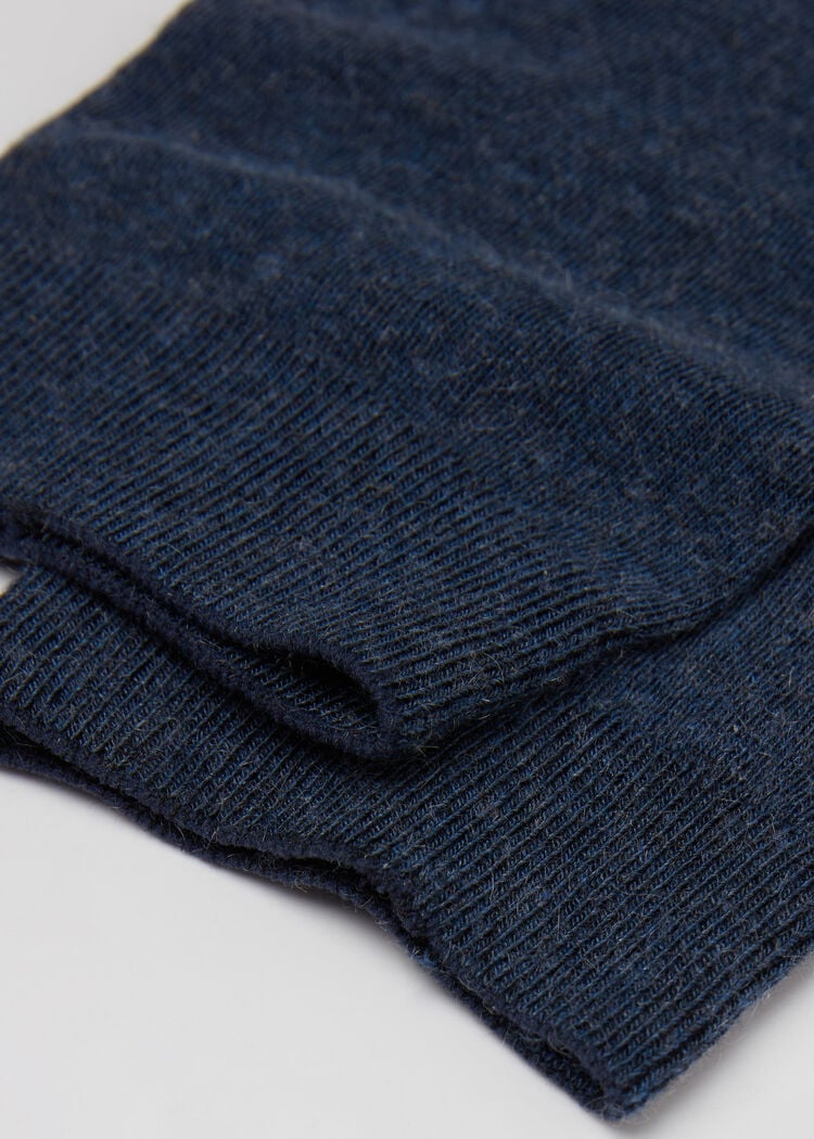 Long socks with cashmere