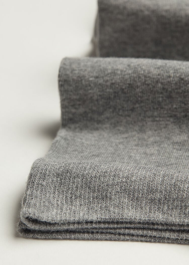 Tall satin cotton socks