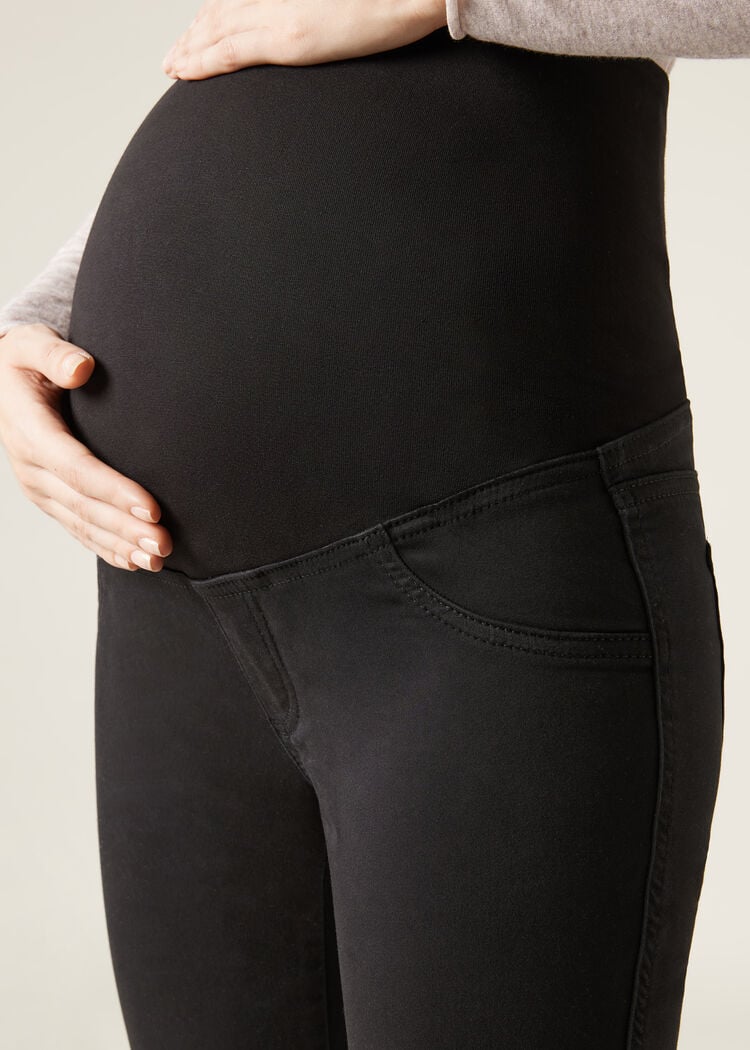 Maternity jean leggings