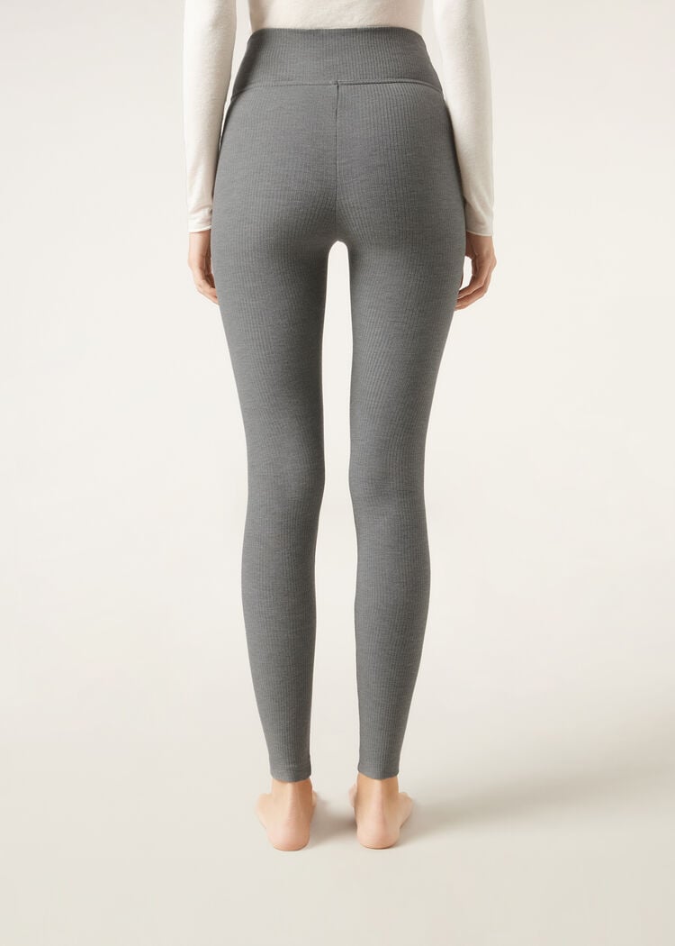 Cashmere blend leggings