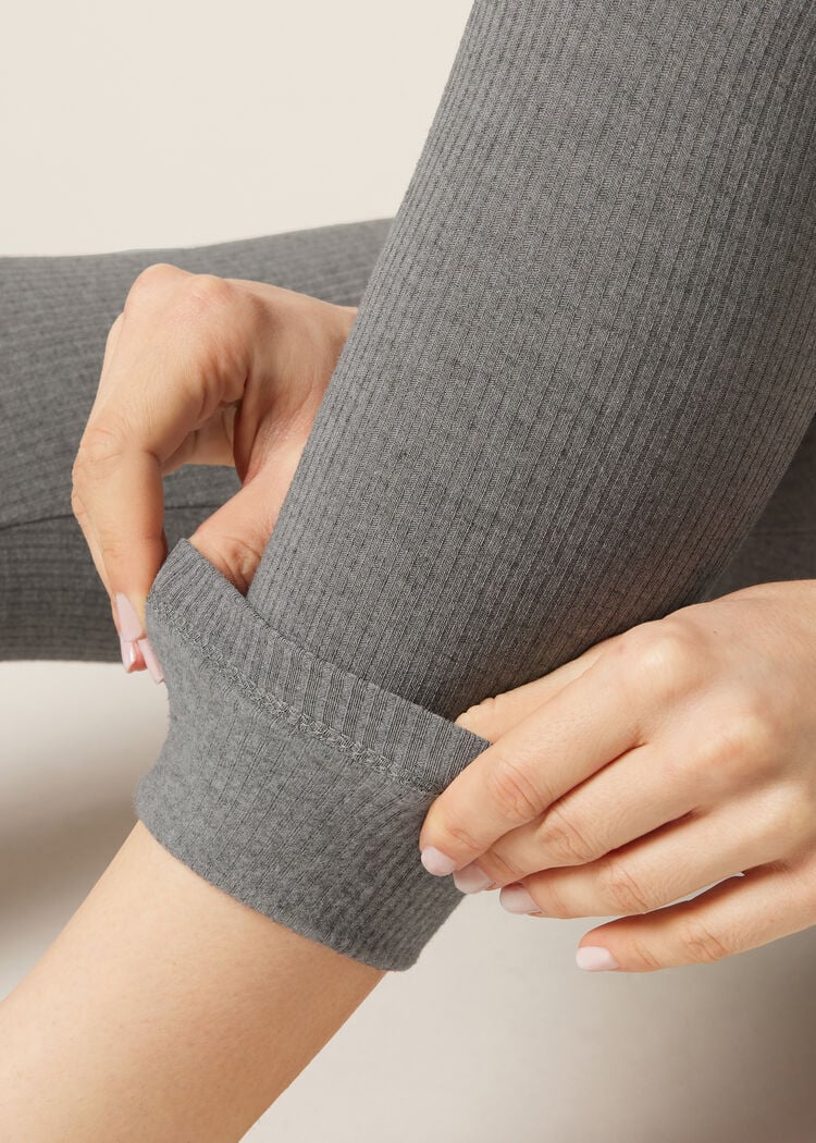 Cashmere blend leggings