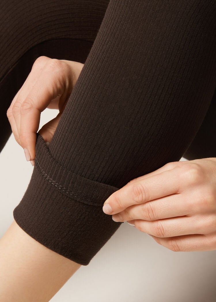 Cashmere blend leggings