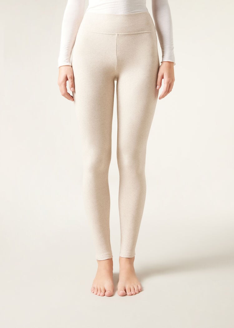 Cashmere blend leggings