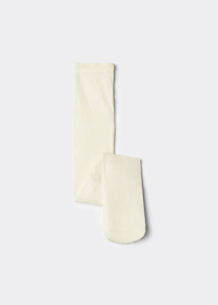 Girls’ cashmere tights