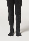 Girls thermal tights with glitter