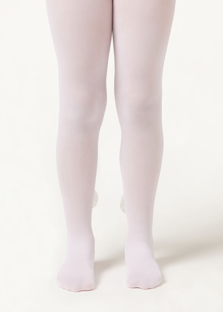 Girls’ tights with bow