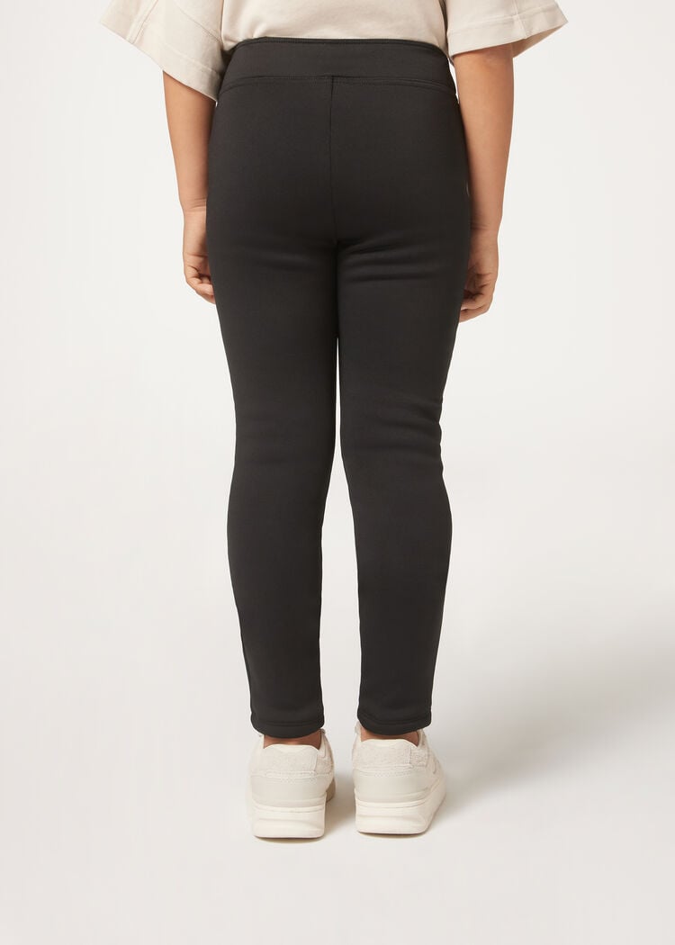 Girl’s brushed thermal leggings