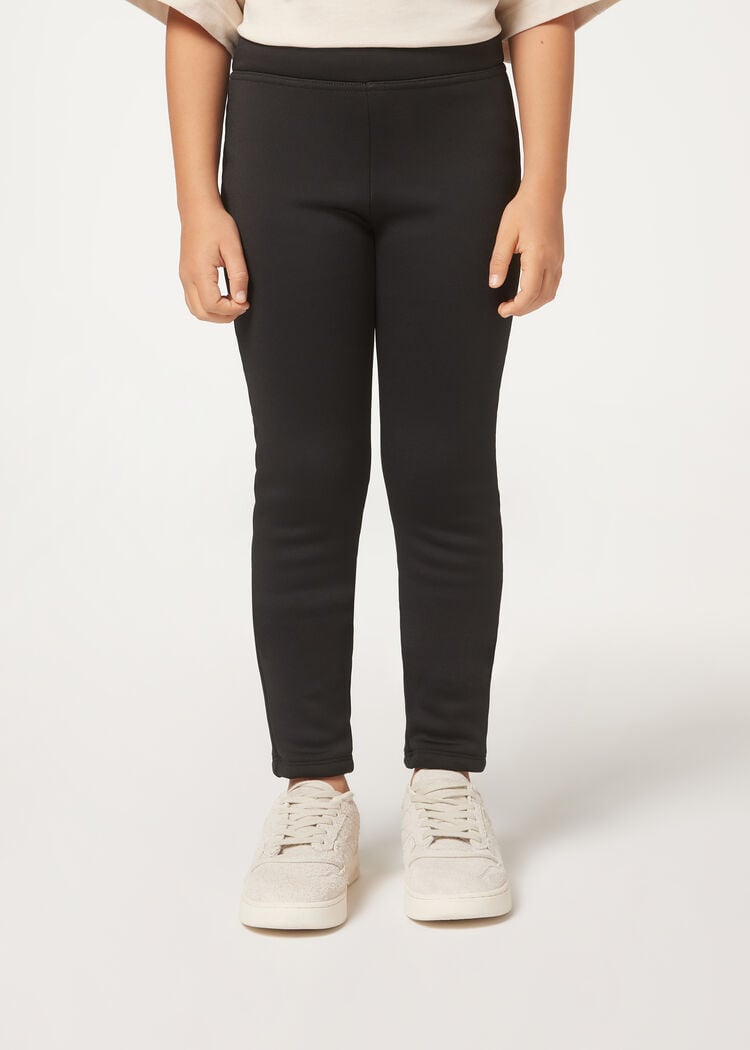 Girl’s brushed thermal leggings