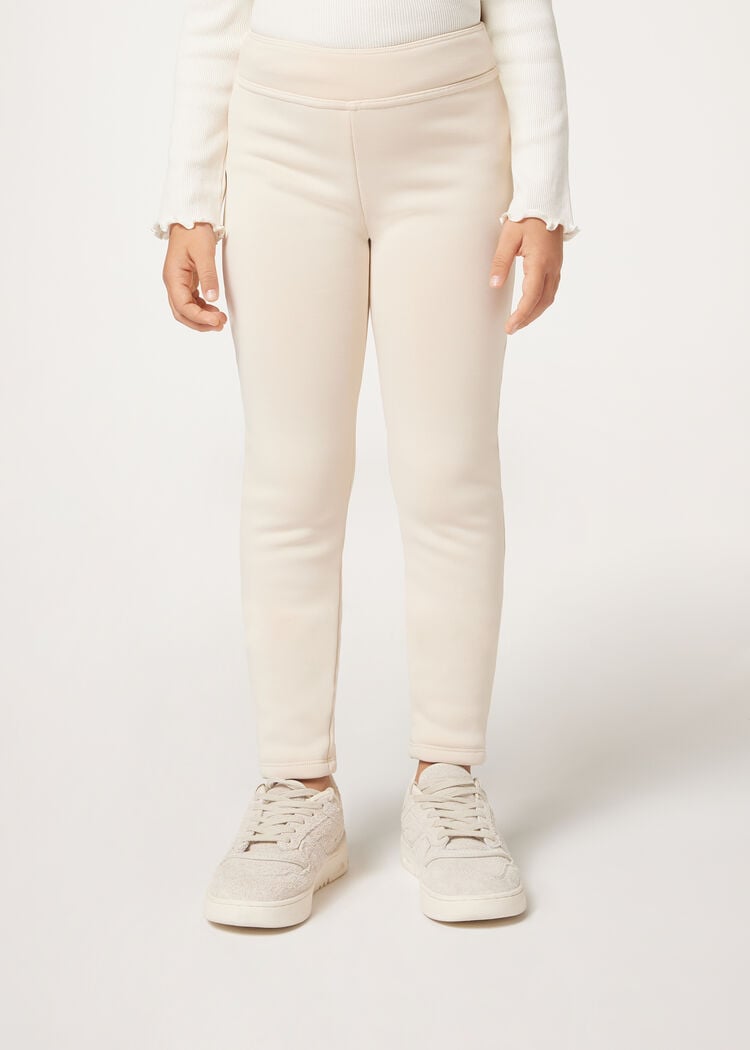 Girl’s brushed thermal leggings