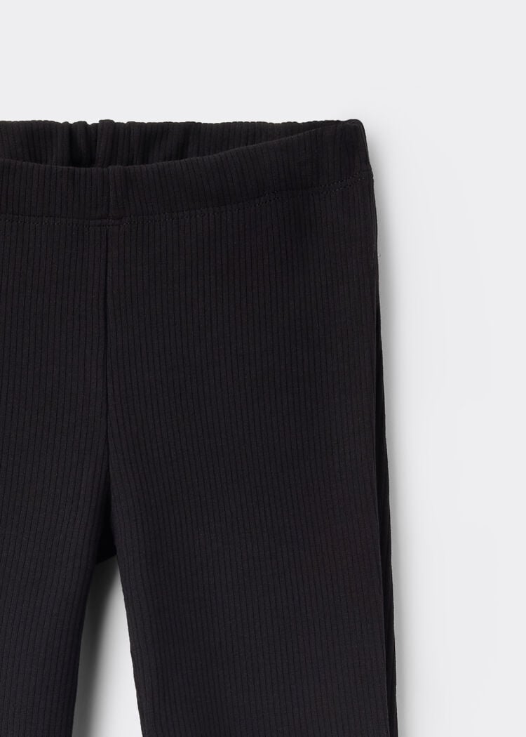 Girls’ flared thermal leggings