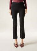 Cropped flared pants