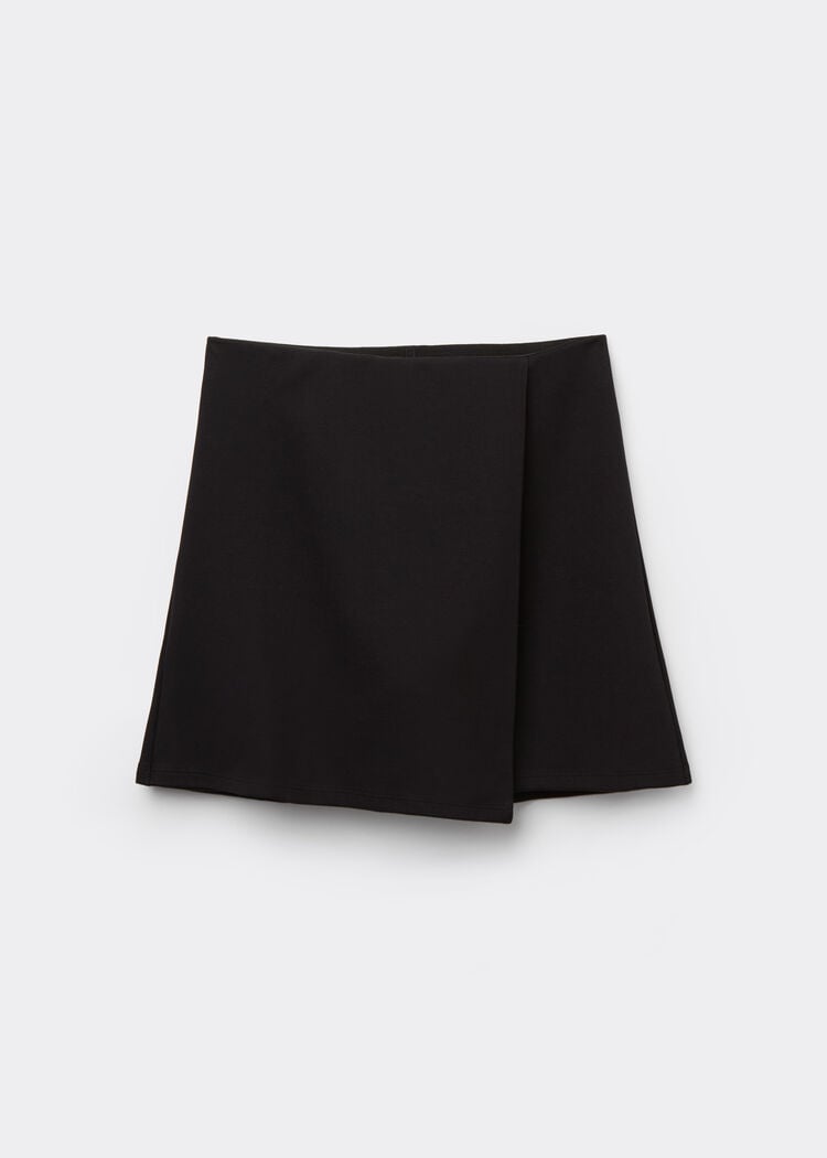 Punto di milano knit skort