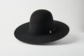 Serratelli 6X Black Beaumont Open Crown Felt Cowboy Hat