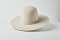 Serratelli 6X Cream Beaumont Open Crown Felt Cowboy Hat